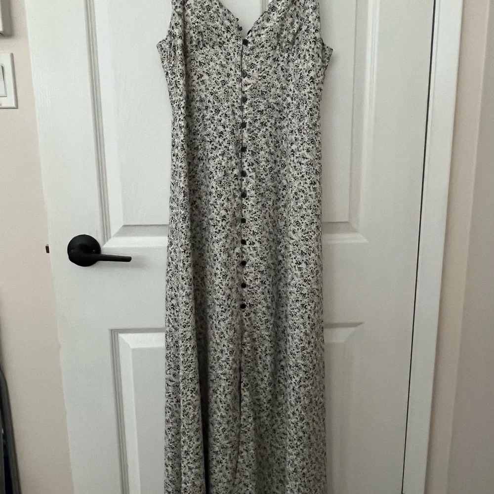 Zara Black and White Sleeveless Maxi Sundress - Picture 1 of 2